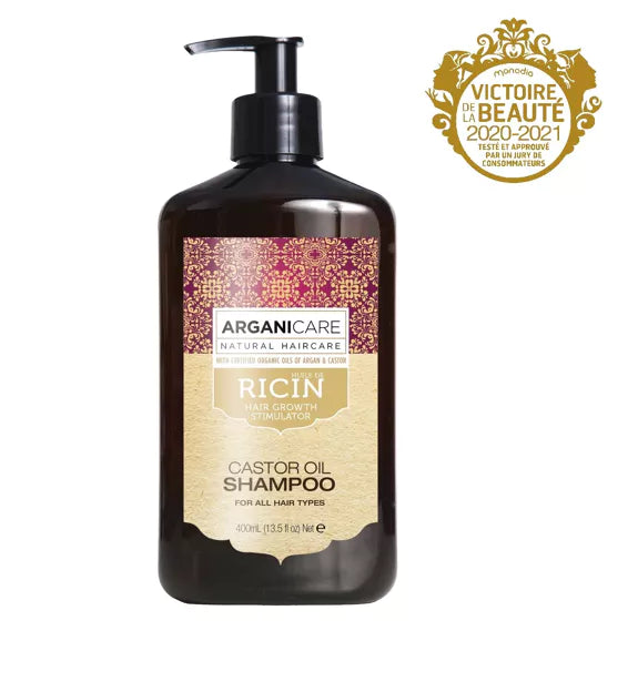 Arganicare - Ricino shampoo 400ml