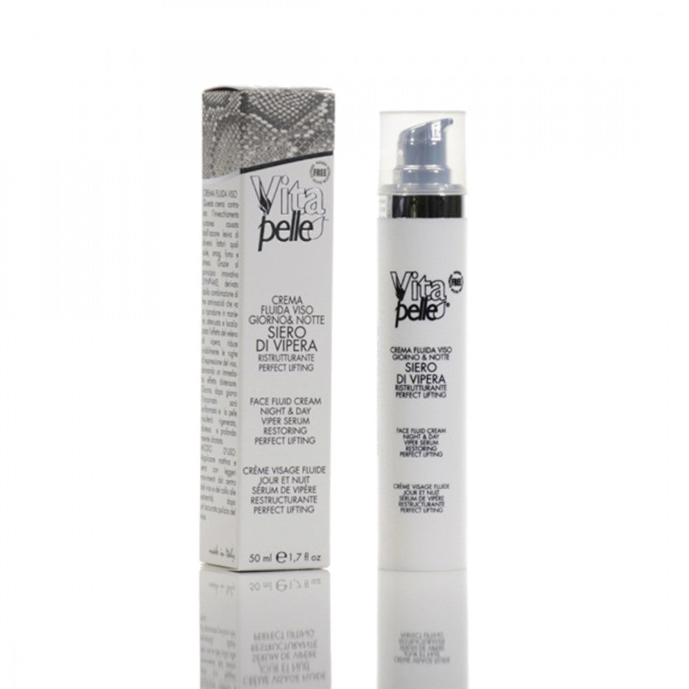 Crema fluida viso giorno & notte Siero di Vipera - Vita Pelle