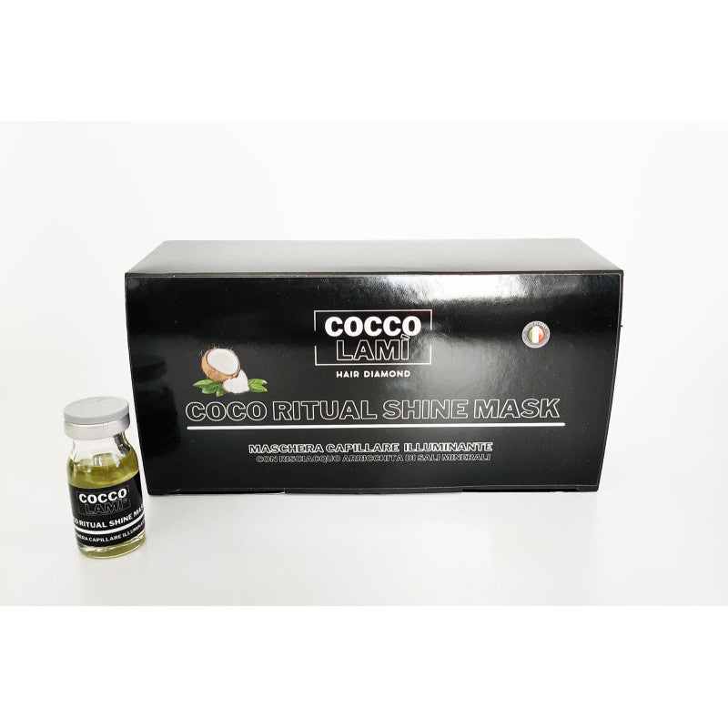 COCCOLAMI' COCO RITUAL SHINE MASK 10 FIALE