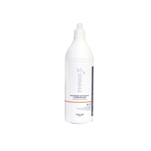 Shampoo trattante ai semi di lino - Three 1000ml