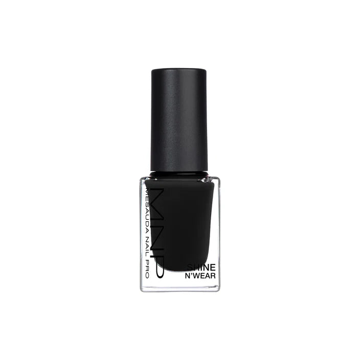 SHINE N'WEAR MESAUDA 10ML BLACK TO BLACK