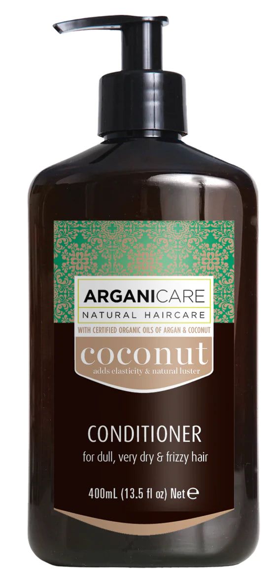 Arganicare Cocco - Conditioner con risciacquo per capelli secchi e crespi 400ml