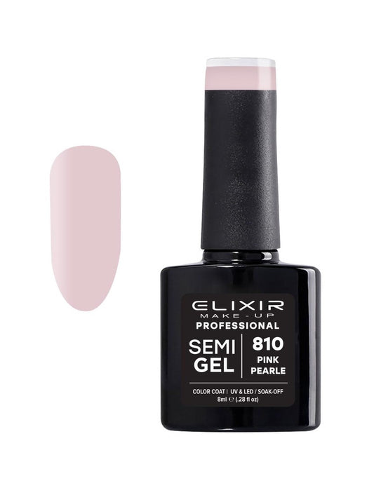 Elixir Semigel 8ml - Pink Pearl 810