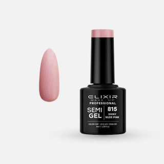 Elixir Semigel 8ml - Shiny Nude Pink 815