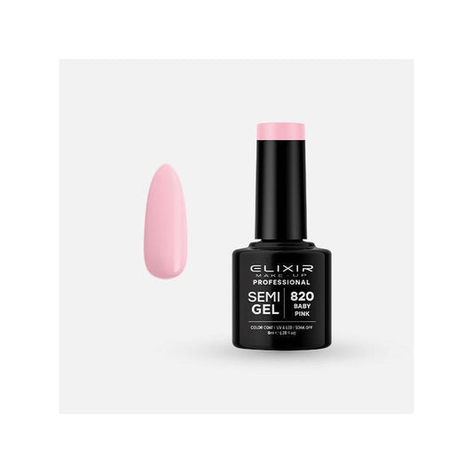 Elixir Semigel 8ml - Baby Pink 820