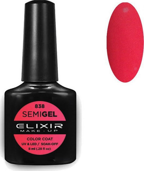 Elixir Semigel 8ml - Shimmering Blush 838