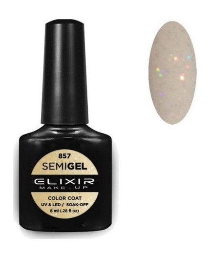 Elixir Semigel 8ml - Multi Transparent 857