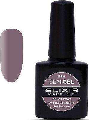 Elixir Semigel 8ml - Deep Taupe 874
