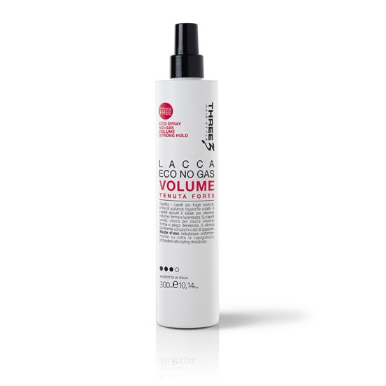 THREE LACCA ECO VOLUME NO GAS 300ML