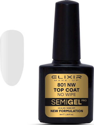 Elixir Semigel 8ml - Top Coat 801 NW