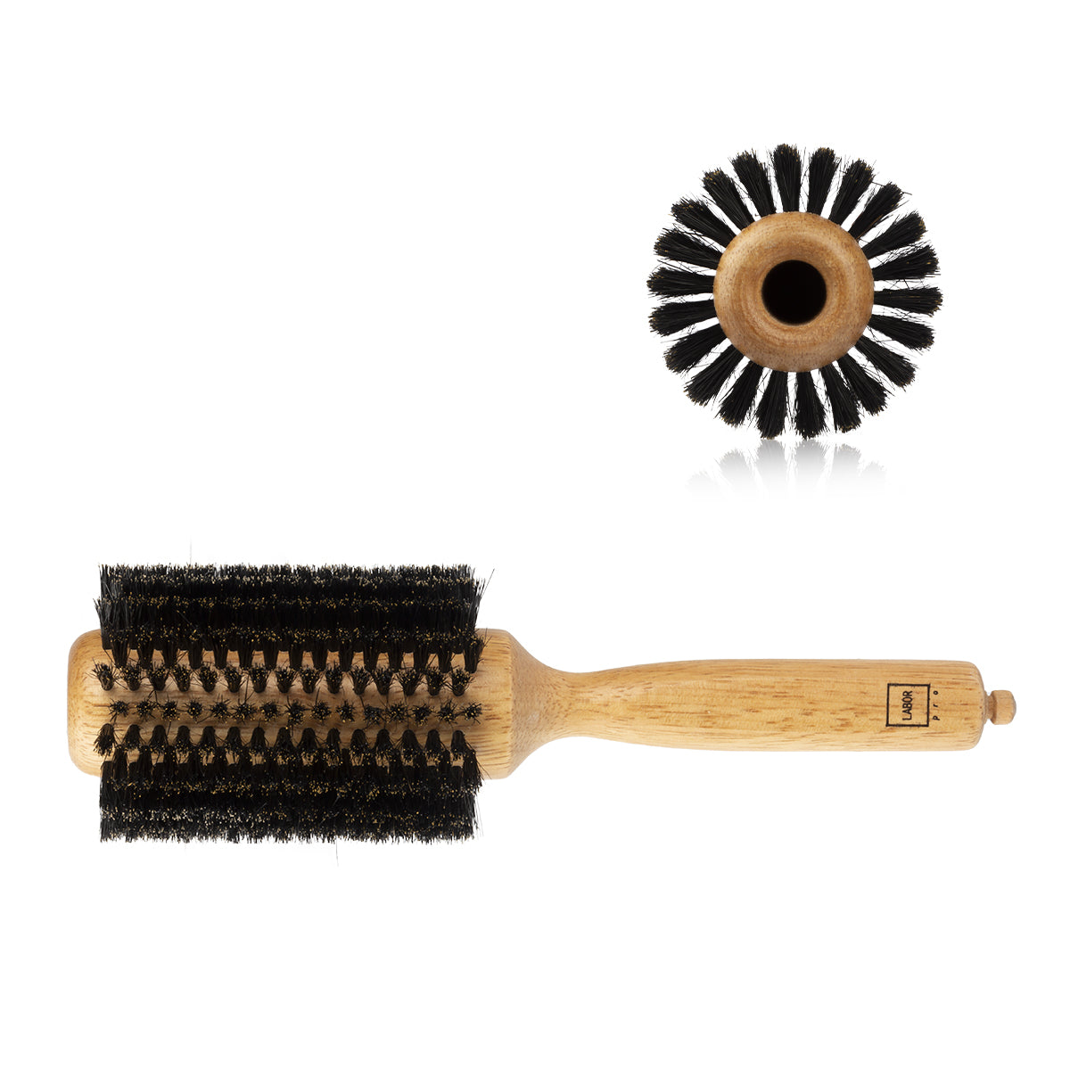 spazzola in legno setole miste nylon-cinghiale 33mm 37mm
